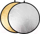 Миниатюра изображения товара Отражатель для фото RayLab RF-01 (80см, золото/серебристый)