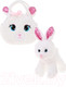 Миниатюра изображения товара Мягкая игрушка Fluffy Family Зайка в сумочке / 682123