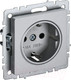 Миниатюра изображения товара Розетка IEK Brite BR-R11-16-K47 (алюминий)