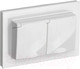 Миниатюра изображения товара Розетка IEK Brite BR-R26-16-44-K01-F (белый)
