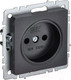 Миниатюра изображения товара Розетка IEK Brite BR-R10-10-K02 (черный)