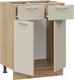 Миниатюра изображения товара Шкаф-стол кухонный ТриЯ Габриэлла 1Н6Я1 (дуб крафт золотой/кремовый)