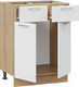 Миниатюра изображения товара Шкаф-стол кухонный ТриЯ Габриэлла 1Н6Я1 (дуб крафт золотой/сноу)