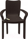 Миниатюра изображения товара Стул пластиковый Ingreen Rattan / ING6182ГШК (горький шоколад)