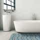Миниатюра изображения товара Коврик для ванной Вилина 6687 V17BL (45x32)