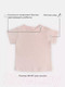 Миниатюра изображения товара Футболка для малышей Rant Hugs And Kisses / 4672/3-68 (Soft Pink, р.68)
