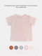 Миниатюра изображения товара Футболка для малышей Rant Hugs And Kisses / 4672/3-68 (Soft Pink, р.68)