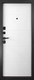 Миниатюра изображения товара Входная дверь Промет Арктик М 88x205 (левая, букле графит/белый ПФ-039)