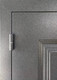 Миниатюра изображения товара Входная дверь Промет Арктик К 98x205 (правая, букле графит 999/ясень белый ПФ-031)