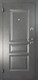 Миниатюра изображения товара Входная дверь Промет Арктик К 98x205 (левая, букле графит 999/ясень белый ПФ-031)