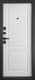 Миниатюра изображения товара Входная дверь Промет Арктик Классика 88x205 (левая, муар черный 999/арктик ЦП-014)