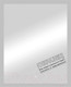 Миниатюра изображения товара Зеркало Континент Sevilla Led 80x90 (с бесконтактным сенсором)