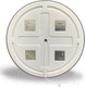 Миниатюра изображения товара Зеркало Пекам Ring2 100x100 / ring2-100x100s (с подсветкой и сенсором на прикосновение)