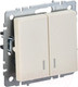 Миниатюра изображения товара Выключатель IEK Brite BR-V20-1-10-K10 (бежевый)