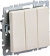 Миниатюра изображения товара Выключатель IEK Brite BR-V30-0-10-K10 (бежевый)
