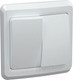 Миниатюра изображения товара Выключатель IEK Вега EVV20-K01-10-DM (белый)