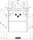 Миниатюра изображения товара Тумба под умывальник Аква Смайл ТС-5.02.2.00.600.212
