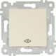 Миниатюра изображения товара Выключатель Mutlusan Rita 2200 408 0102 (слоновая кость)