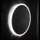 Миниатюра изображения товара Зеркало Пекам Ring 100x100 / ring-100x100s (с подсветкой, сенсором на прикосновение)