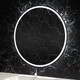 Миниатюра изображения товара Зеркало Пекам Ring1 100x100 / ring1-100x100scl (с подсветкой, сенсором на прикосновение и часами)