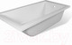 Миниатюра изображения товара Ванна из искусственного мрамора Эстет Дельта 160x70 / ФР-00001221