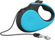 Миниатюра изображения товара Поводок-рулетка XCHO Трос 3м (XS, бирюзовый/черный)