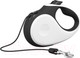 Миниатюра изображения товара Поводок-рулетка XCHO Трос 5м (M, белый/черный)