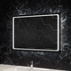 Миниатюра изображения товара Зеркало Пекам Sandi 120x80 / Sandi-120x80dp (с подсветкой, сенсором на взмах руки и подогревом)