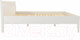 Миниатюра изображения товара Полуторная кровать ФанДОК Луиза 2 Ф-140.02 140x200 (белый)