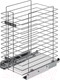 Миниатюра изображения товара Корзина для белья выдвижная Starax S-8051-C (хром)