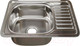 Миниатюра изображения товара Мойка кухонная Mixline L 528192 (с сифоном)