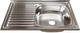 Миниатюра изображения товара Мойка кухонная Mixline R 528178 (с сифоном)