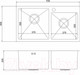 Миниатюра изображения товара Мойка кухонная Mixline Pro 547240 (сатин, с сифоном)