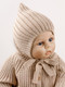 Миниатюра изображения товара Шапочка для малышей Amarobaby Pure Love Elf / AB-OD22-PLEl16/03-40 (бежевый, р.40-42)