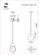 Миниатюра изображения товара Потолочный светильник ST Luce SL6107.203.01 (золото/белый)