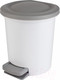 Миниатюра изображения товара Мусорное ведро Spin&Clean Vogue с педалью / SV4046БЛ-2PS (белый)