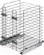 Миниатюра изображения товара Корзина для белья выдвижная Starax S-8055-C (хром)