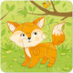 Миниатюра изображения товара Развивающая игра Baby Toys First Puzzle Лисичка / 04152 (9эл)