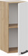 Миниатюра изображения товара Шкаф навесной для кухни ТриЯ Детройт 1В3 исп. 2 (дуб крафт золотой/белый глянец)