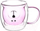 Миниатюра изображения товара Кружка Perfecto Linea Bear 30-125204 (розовый)