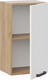 Миниатюра изображения товара Шкаф навесной для кухни ТриЯ Детройт 1В4 исп. 2 (дуб крафт золотой/белый глянец)