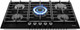 Миниатюра изображения товара Газовая варочная панель Haier HHX-G95CWSB