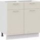 Миниатюра изображения товара Шкаф-стол кухонный ТриЯ Габриэлла 1Н8Я1 (белый/крем)