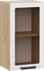 Миниатюра изображения товара Шкаф навесной для кухни ТриЯ Детройт 1В4С исп. 2 (дуб крафт золотой/белый глянец)