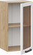 Миниатюра изображения товара Шкаф навесной для кухни ТриЯ Детройт 1В4С исп. 2 (дуб крафт золотой/белый глянец)