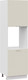 Миниатюра изображения товара Шкаф-пенал кухонный ТриЯ Габриэлла 1П6 (белый/крем)