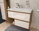 Миниатюра изображения товара Тумба с умывальником Эстет Monaco Wood / ФР-00010673
