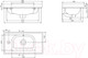 Миниатюра изображения товара Умывальник CeraStyle City 50 L / VB015F32L00