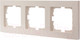 Миниатюра изображения товара Рамка для выключателей и розеток Lezard Vesna 742-0300-148