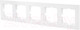 Миниатюра изображения товара Рамка для выключателей и розеток Lezard Vesna 742-0200-150